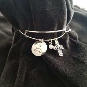 2/$14 Avon Precious Charms Bracelet "Truly Blessed"
